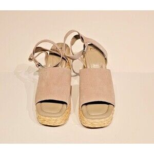 NEW Marc Fisher LTD Suede Espadrille Wedges Nelly SIZE 11